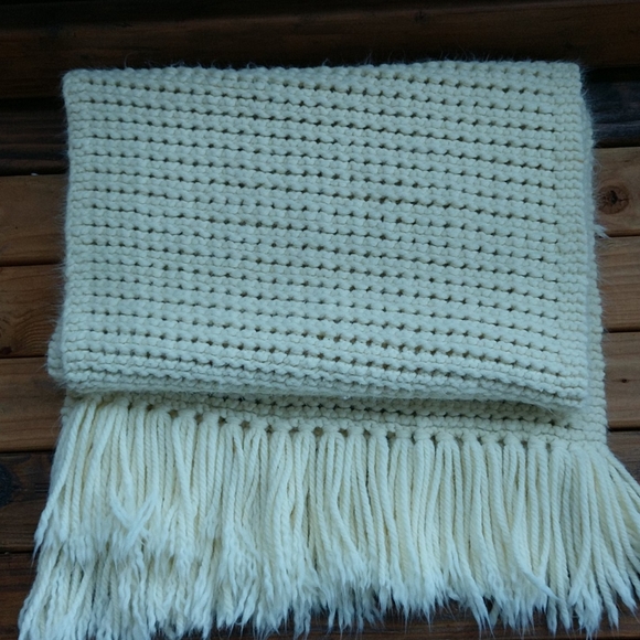 VTG handmade extra long scarf - Picture 4 of 6